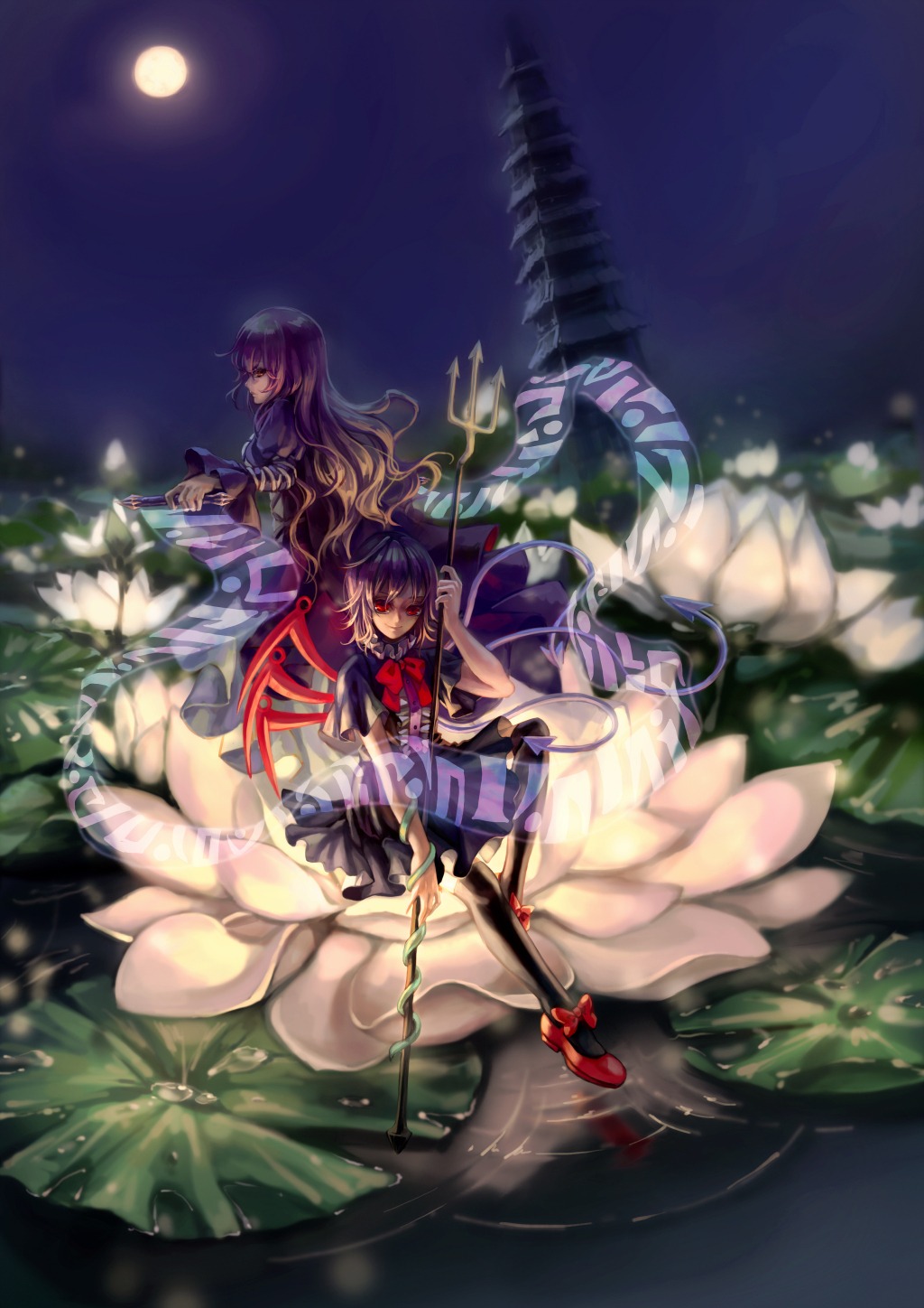 hijiri_byakuren, houjuu_nue, touhou, windyakuma