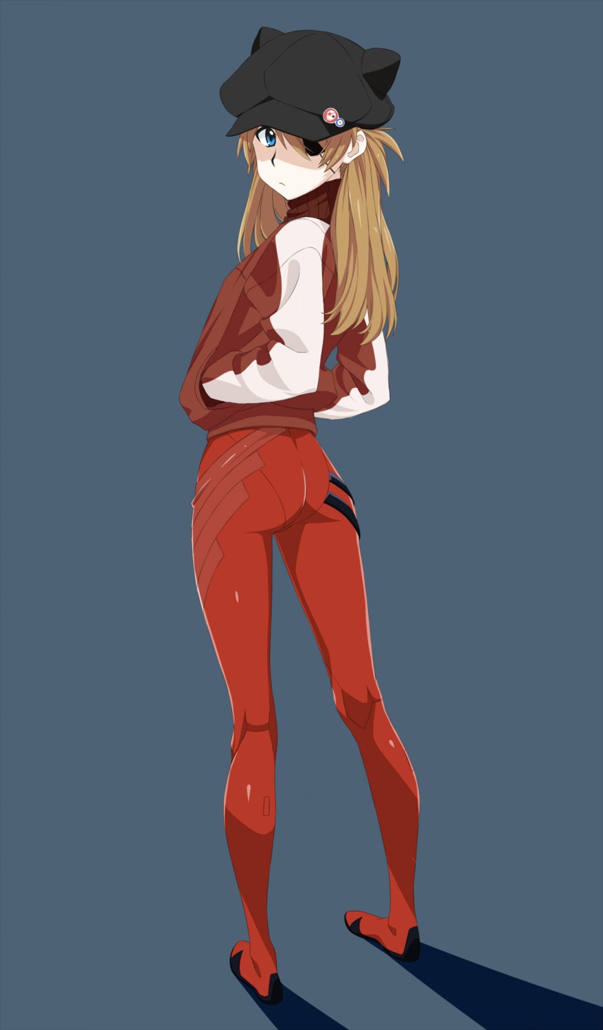 bodysuit, chikuisi, eyepatch, neon_genesis_evangelion, souryuu_asuka_langley