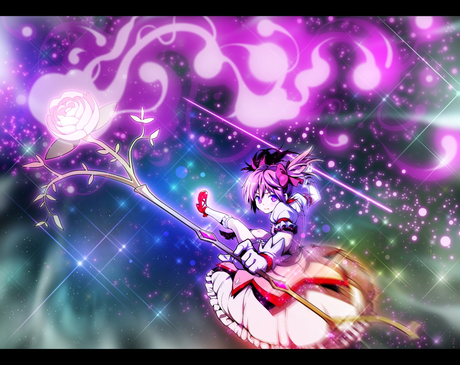 kaname_madoka, mahou_shoujo_madoka_magica, uousa