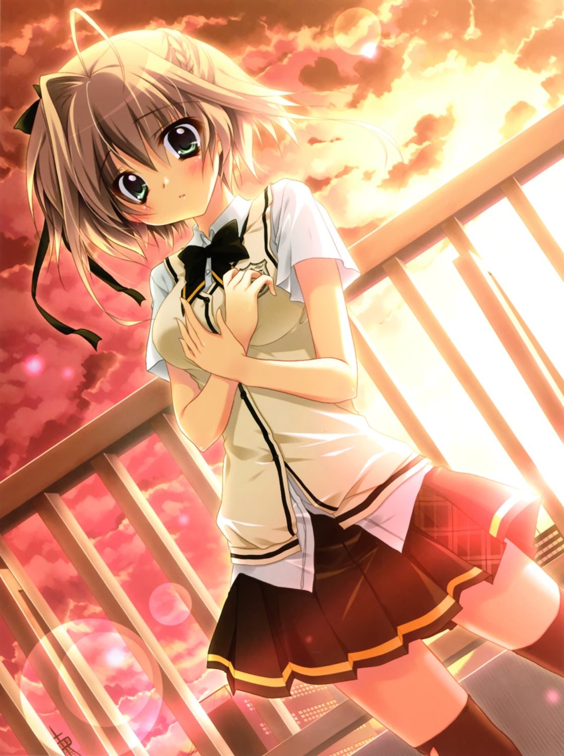 izumi_tsubasu, kimi_to_issho_ni, nakajima_mizuho, seifuku, thighhighs
