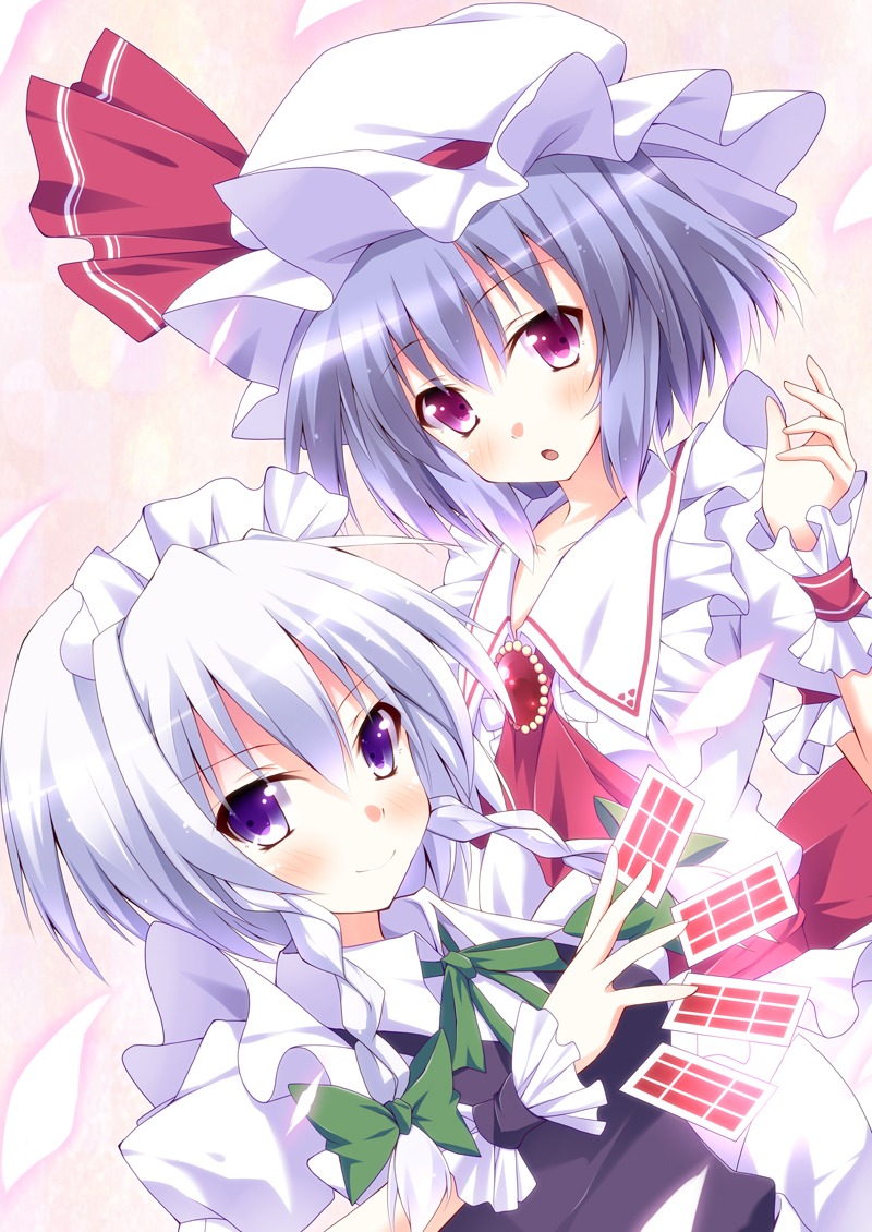 izayoi_sakuya, kurono_yuzuko, remilia_scarlet, touhou