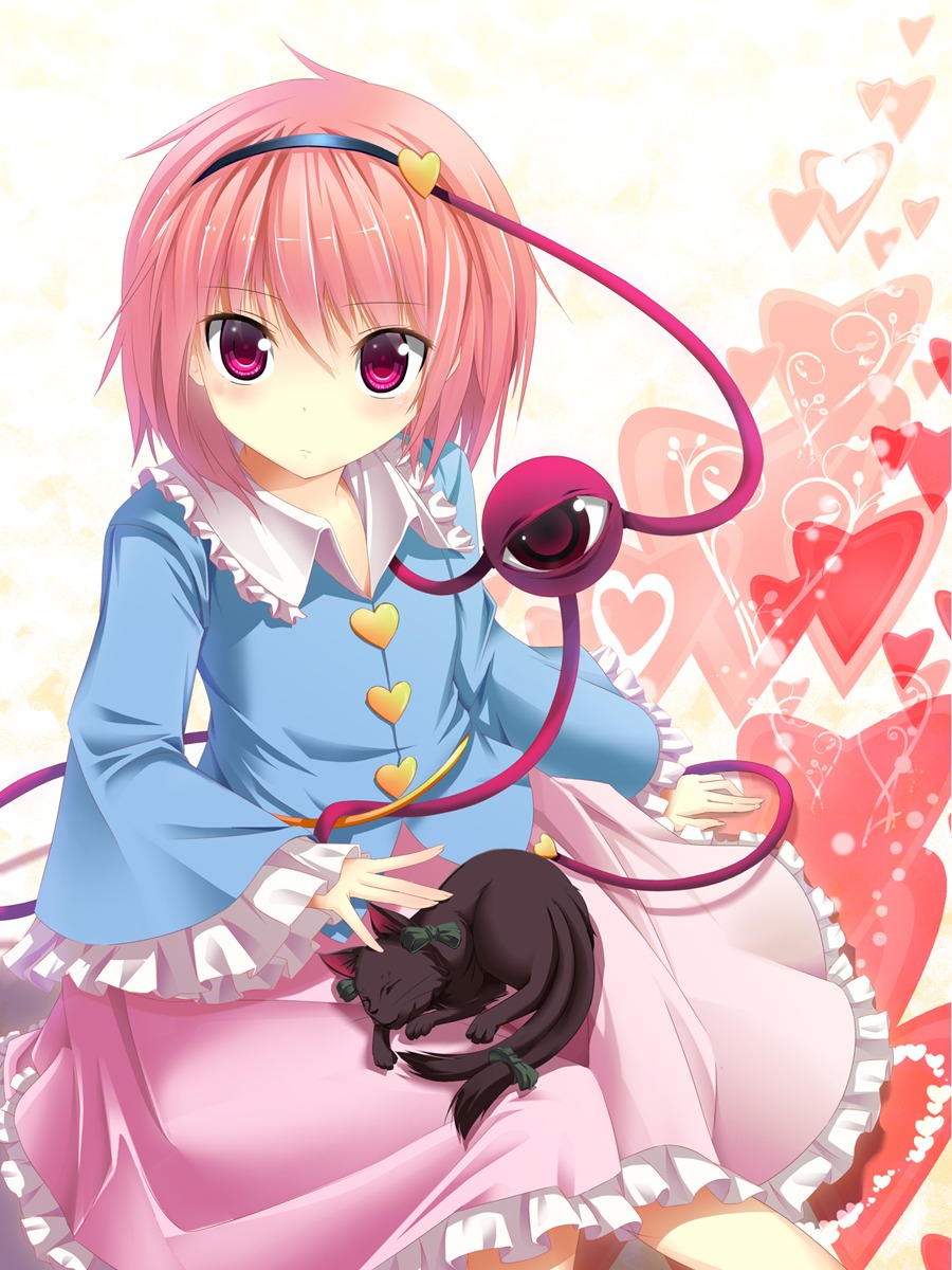 bug, chen, komeiji_satori, touhou