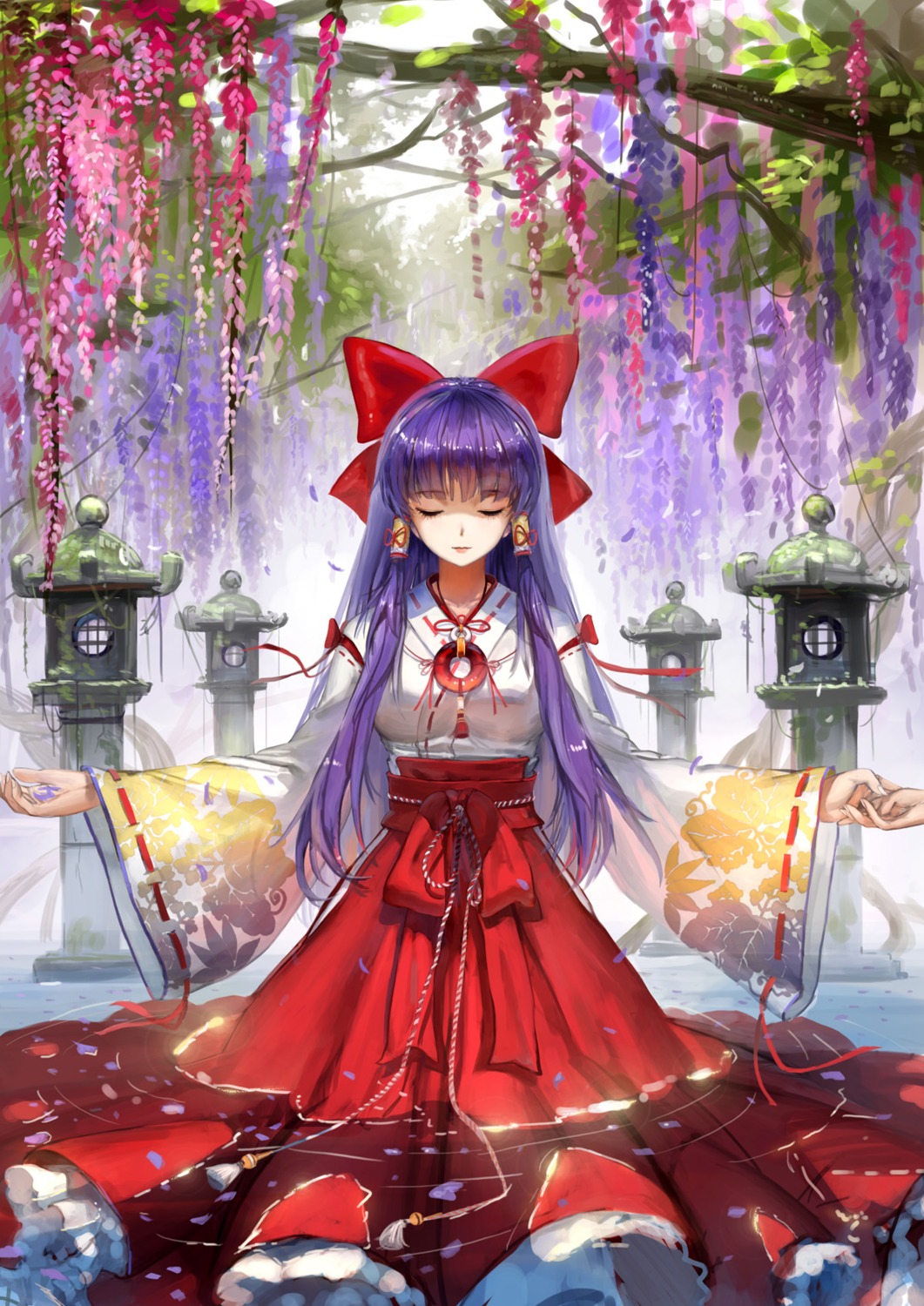 hakurei_reimu, nanairono_kaigashi, touhou