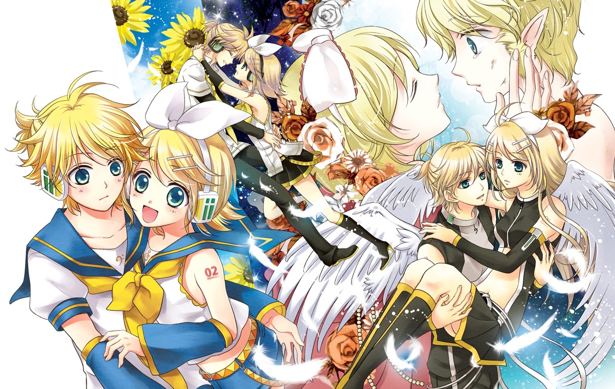 kagamine_len, kagamine_rin, perico, vocaloid
