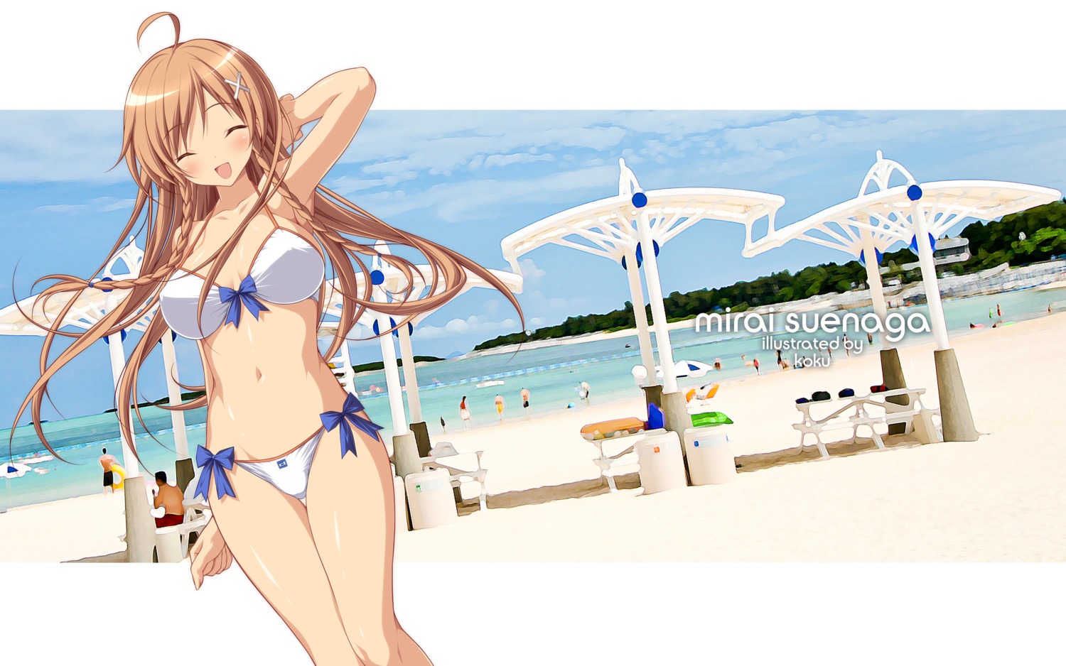 bikini, culture_japan, koku, suenaga_mirai, swimsuits, wallpaper