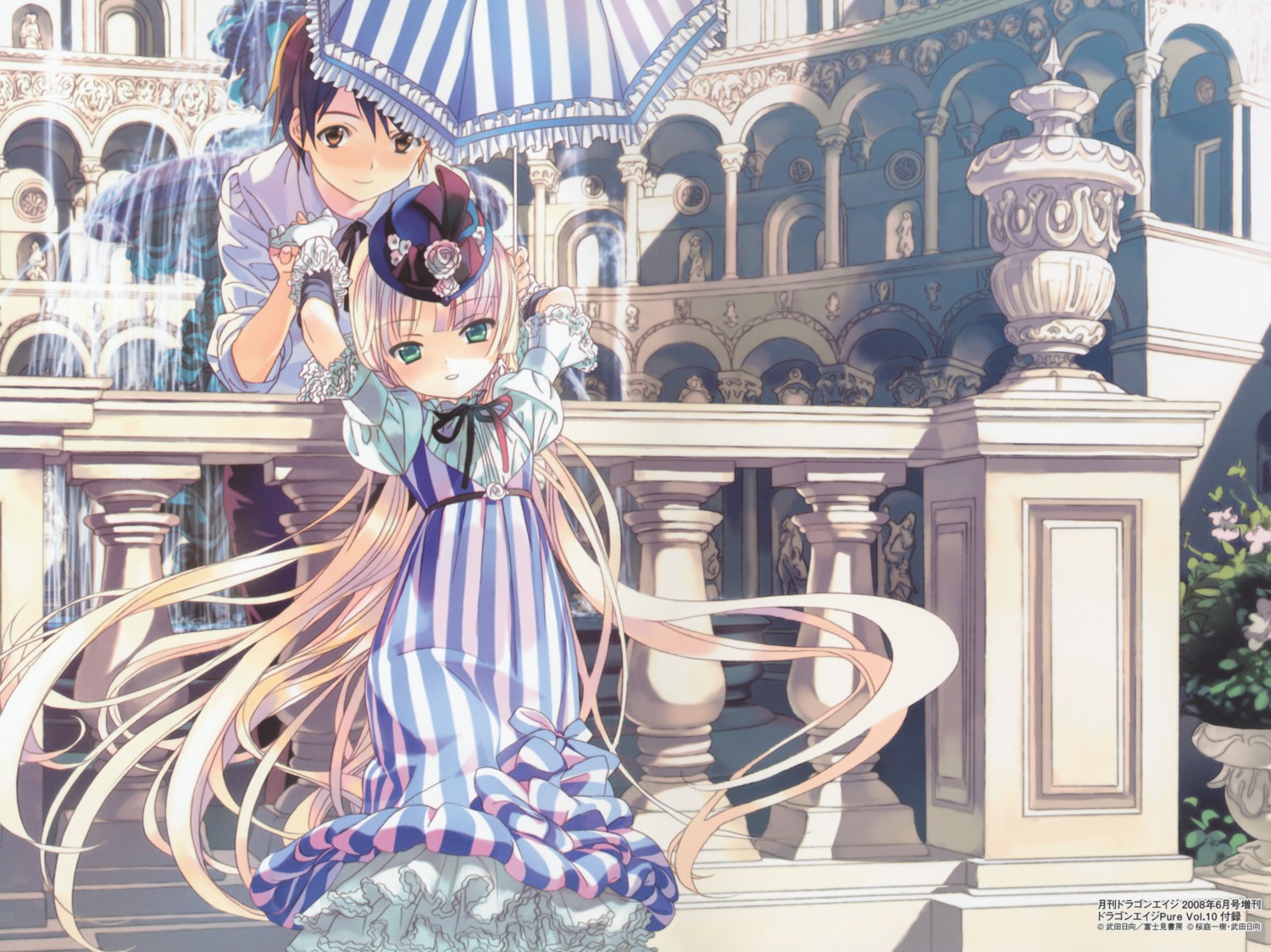 fixed, gosick, kujou_kazuya, lolita_fashion, takeda_hinata, victorica_de_broix