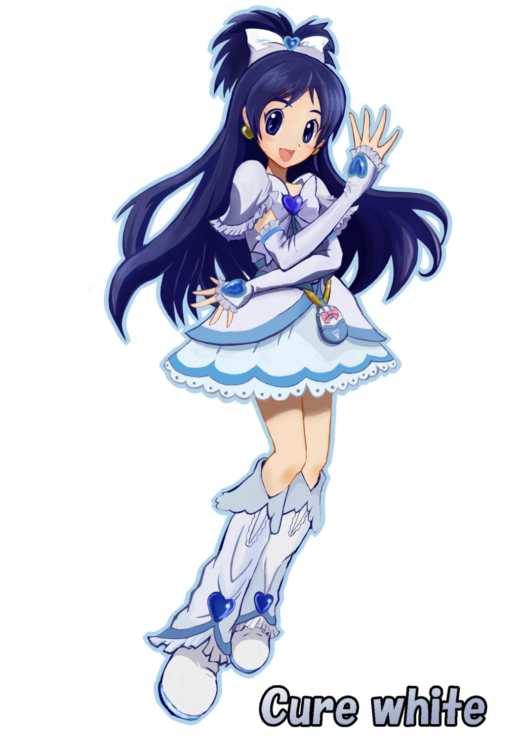 akizuki_(kondou_kyouhei), futari_wa_precure, precure, yukishiro_honoka