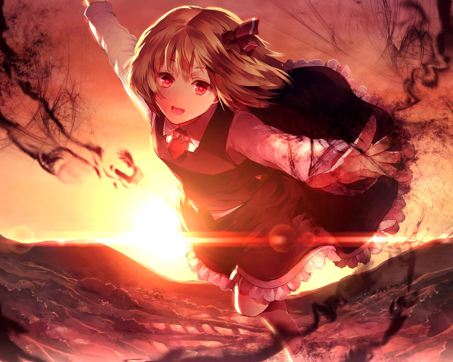 rumia, suna_iroha, touhou
