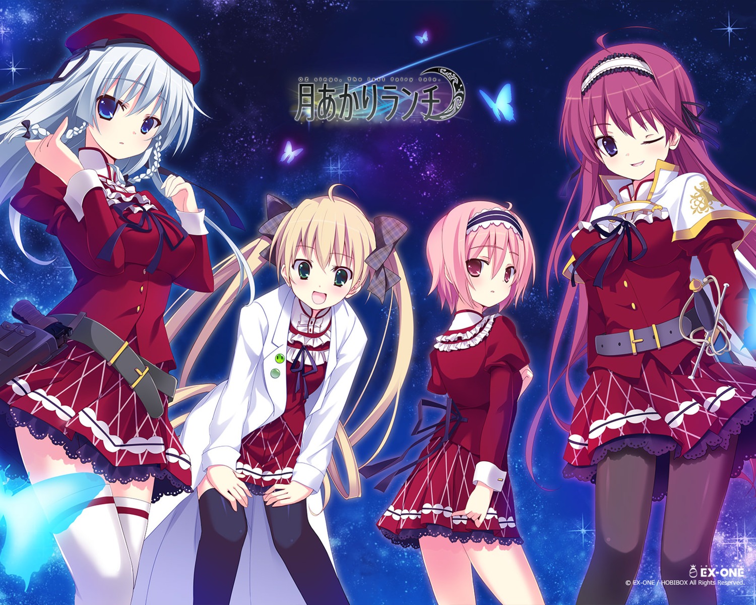 aki_(tsukiakari_lunch), avril=poisson, ex-one, fuyu_migiwa, natsuno_sumeragi, pantyhose, seifuku, takashina_masato