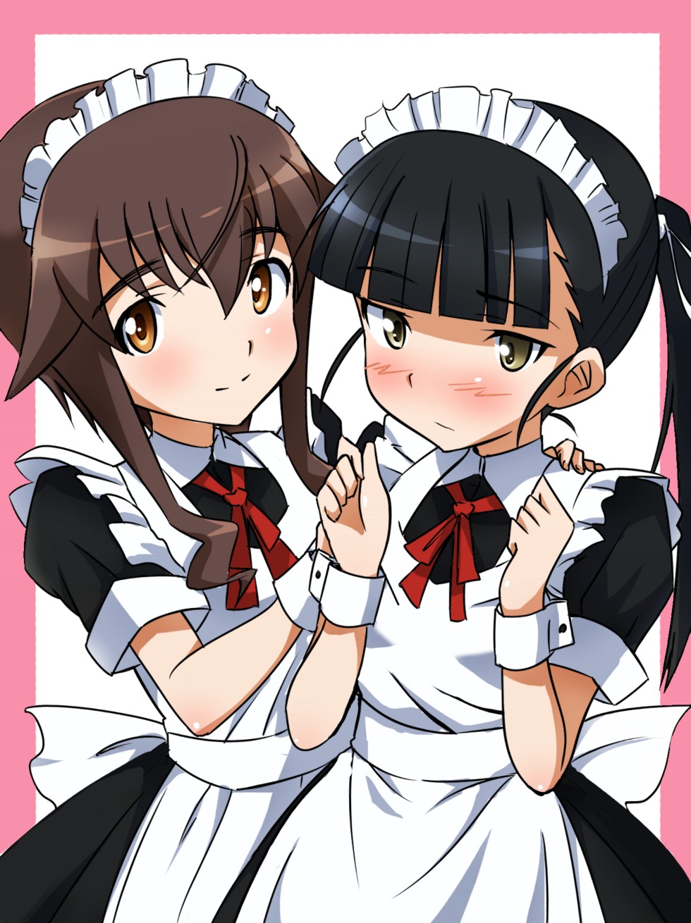 maid, sakamoto_mio, strike_witches, strike_witches_2, takei_junko, yumekaranigeruna