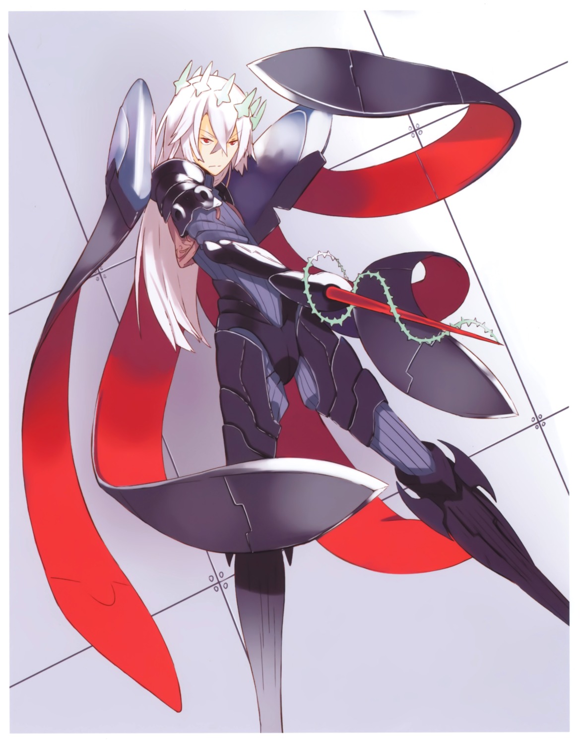 armor, kaku-san-sei_million_arthur, male, shiromiso, sword