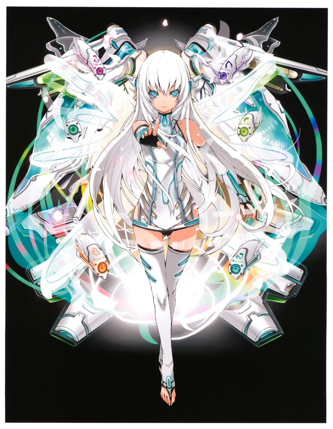 kaku-san-sei_million_arthur, thighhighs, yume_koreshiki