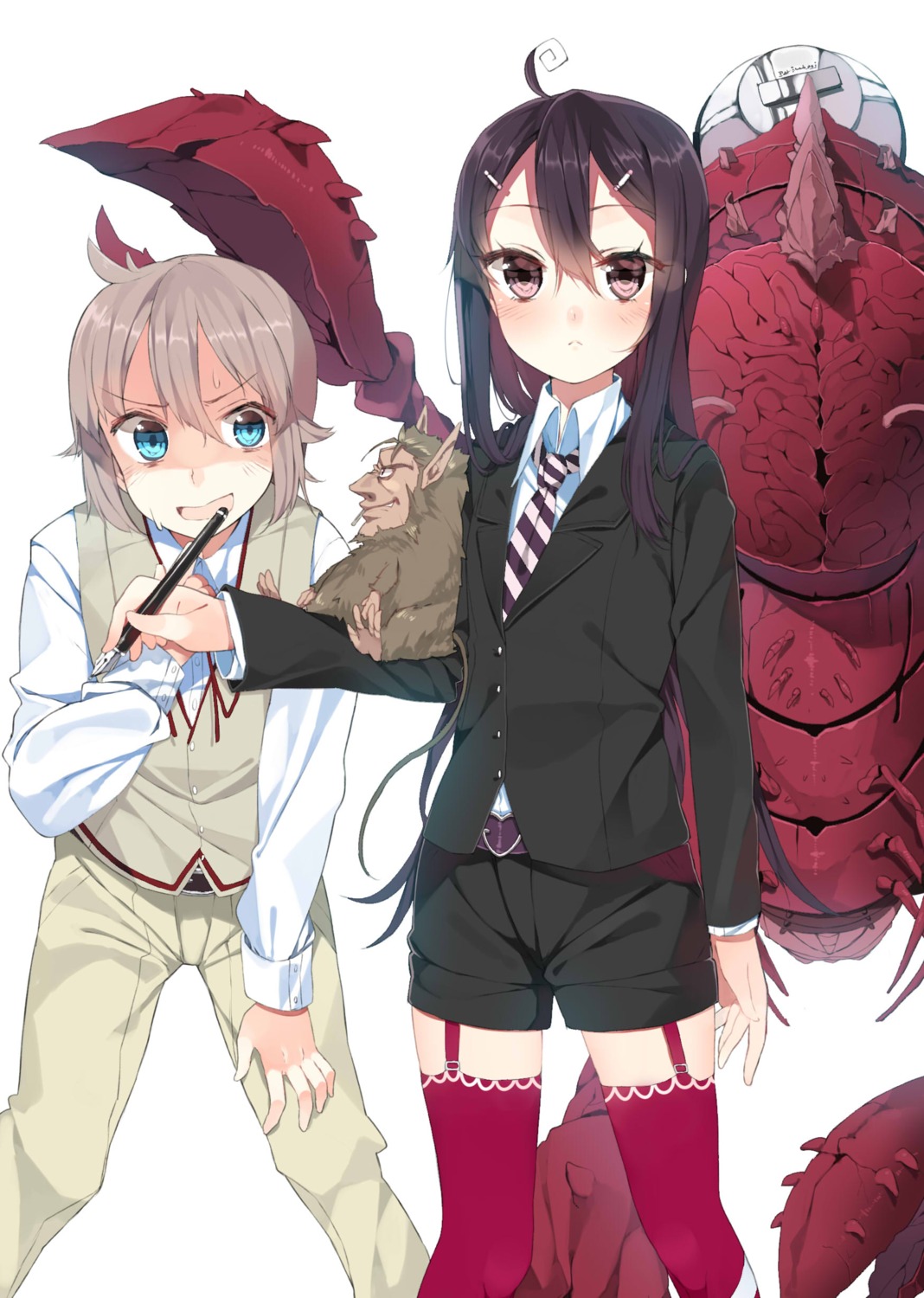 koba, stockings, thighhighs