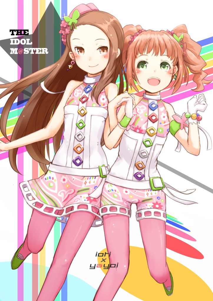 kokotetsu, minase_iori, pantyhose, takatsuki_yayoi, the_idolm@ster