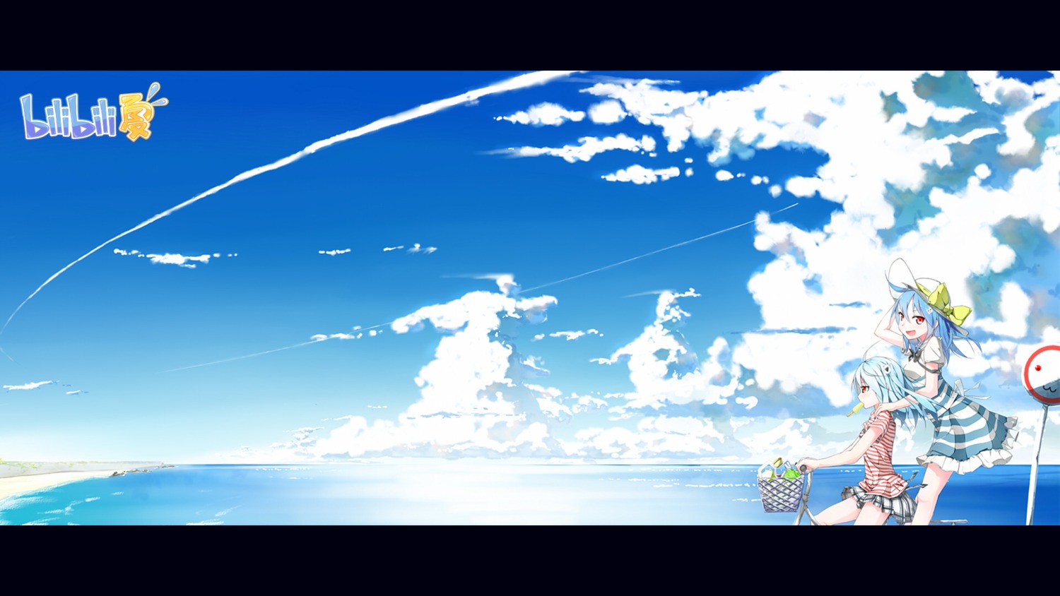 bili_bili_douga, bili_girl_22, bili_girl_33, cu, dress, landscape, wallpaper