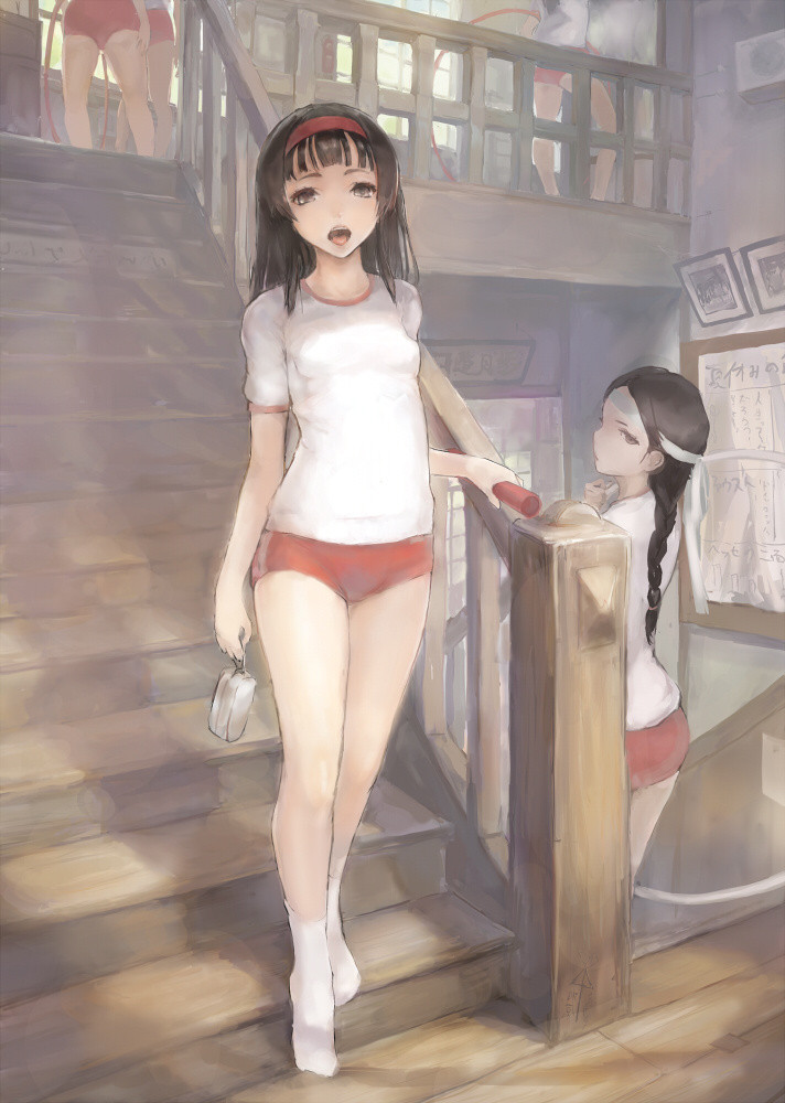 buruma, gym_uniform, tori_(qqqt)