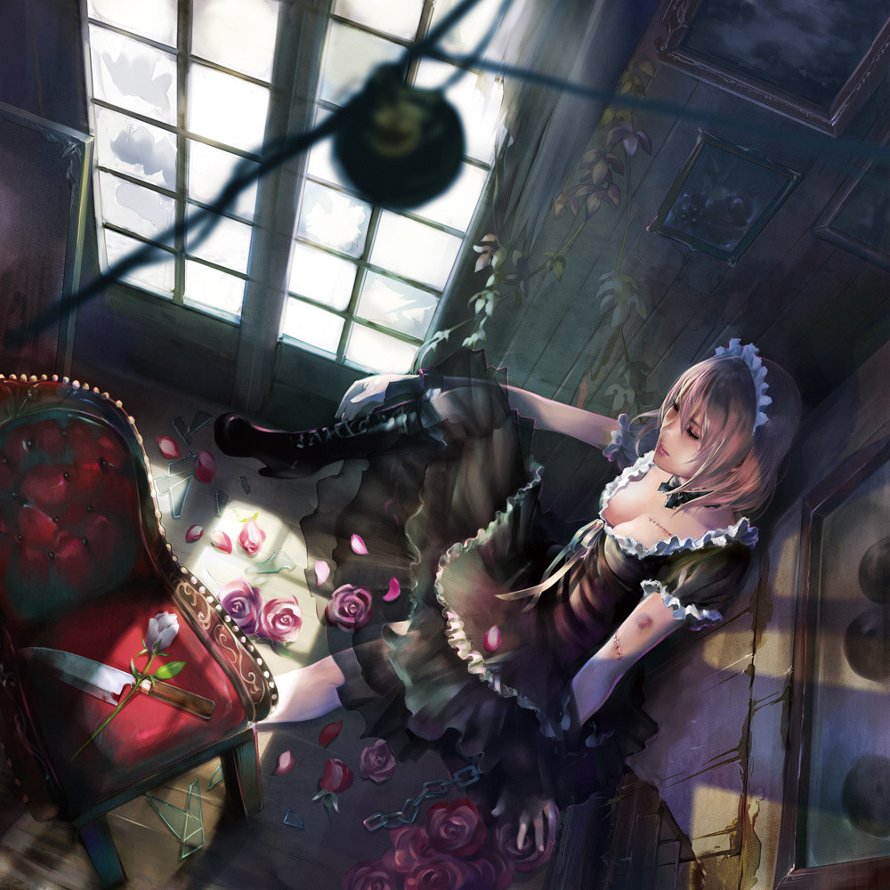 cleavage, gothic_lolita, lolita_fashion, sae_(revirth)