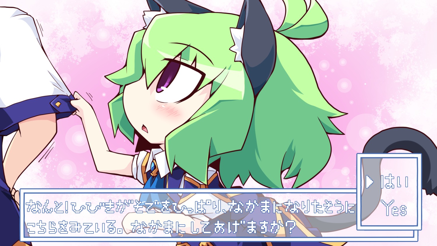 animal_ears, chibi, game_cg, justy_x_nasty, kagami_hibiki, nekomimi, retoma_kuro, tail, whirlpool