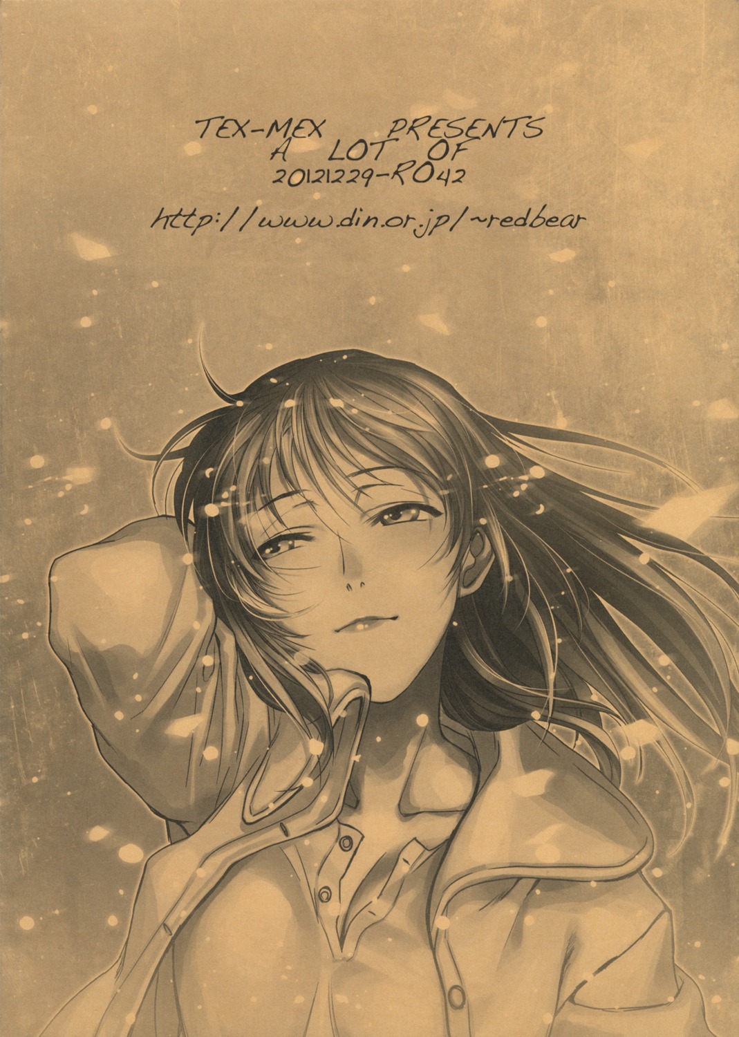 black_lagoon, hiroe_rei, monochrome, revy, tex-mex