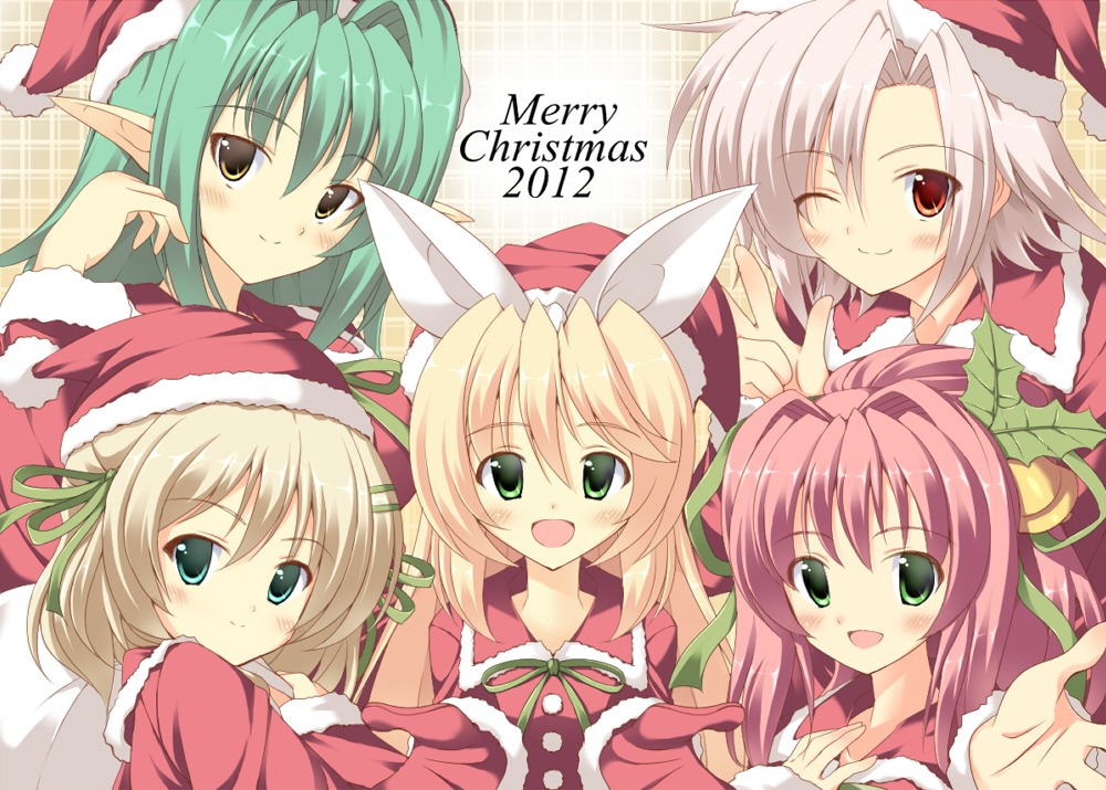 christmas, elf, hizuki_aki, pointy_ears
