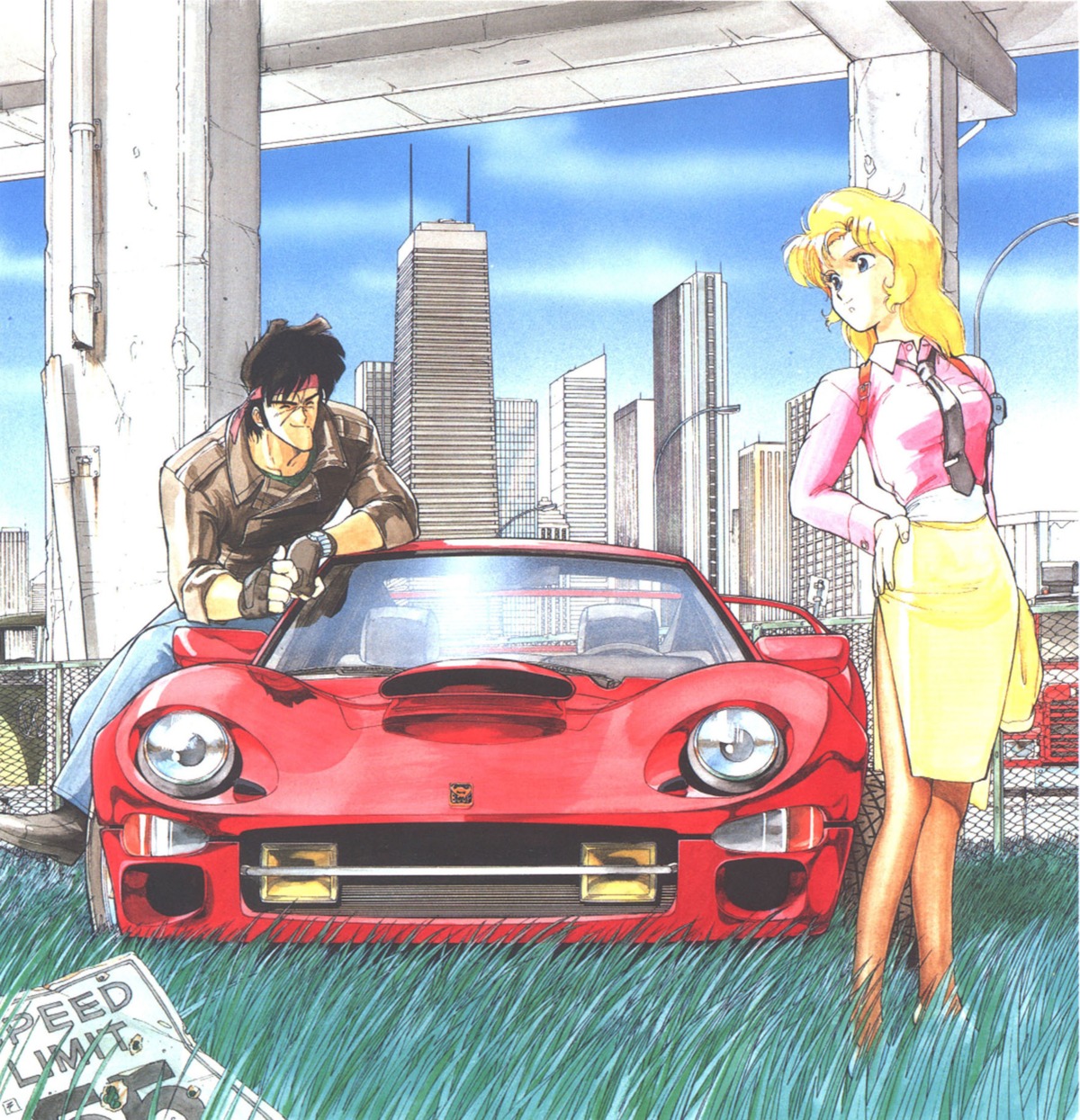 bean_bandit, pantyhose, rally_vincent_(riding_bean), riding_bean, sonoda_kenichi