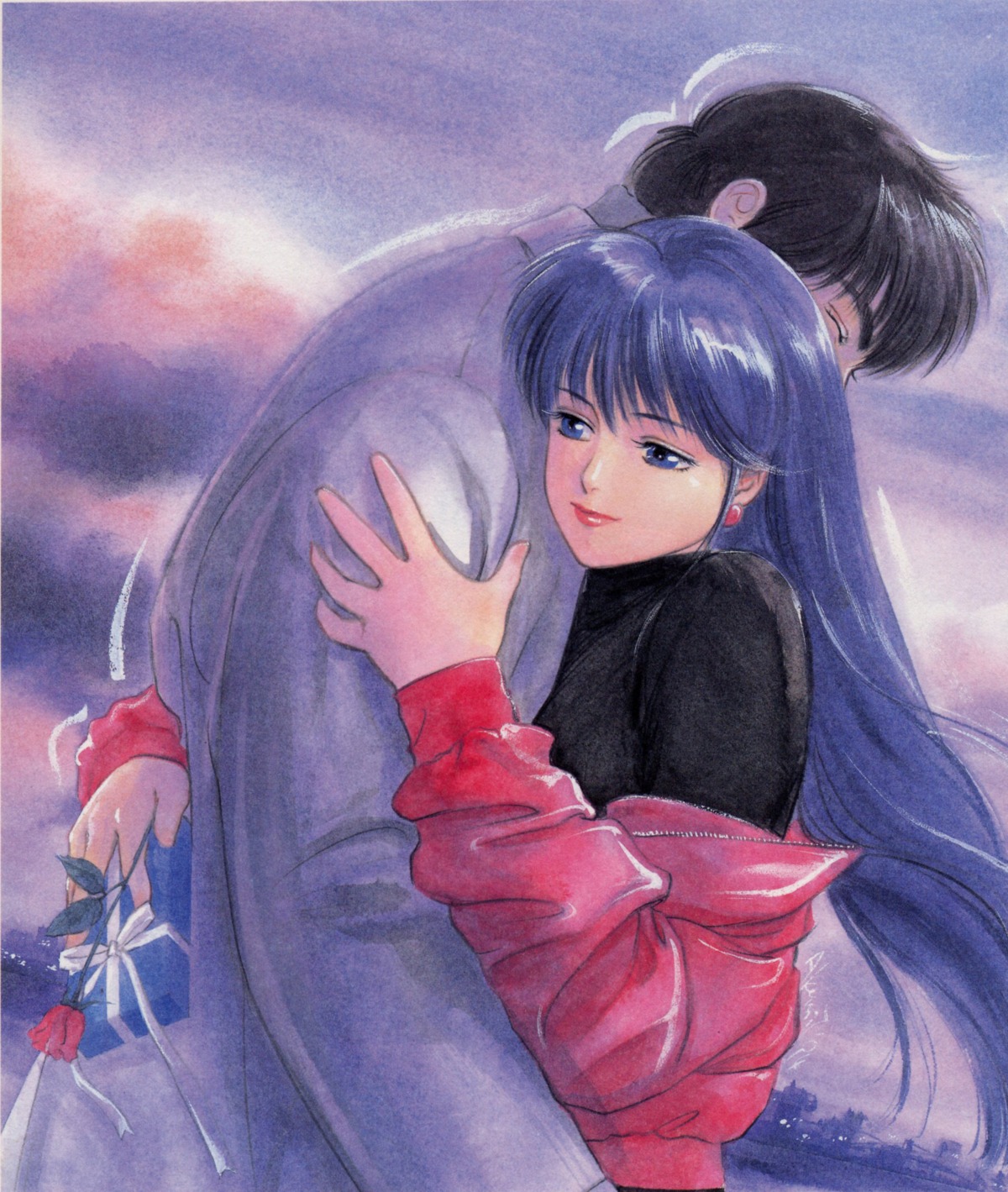 ayukawa_madoka, cropme, kasuga_kyousuke, kimagure_orange_road, takada_akemi