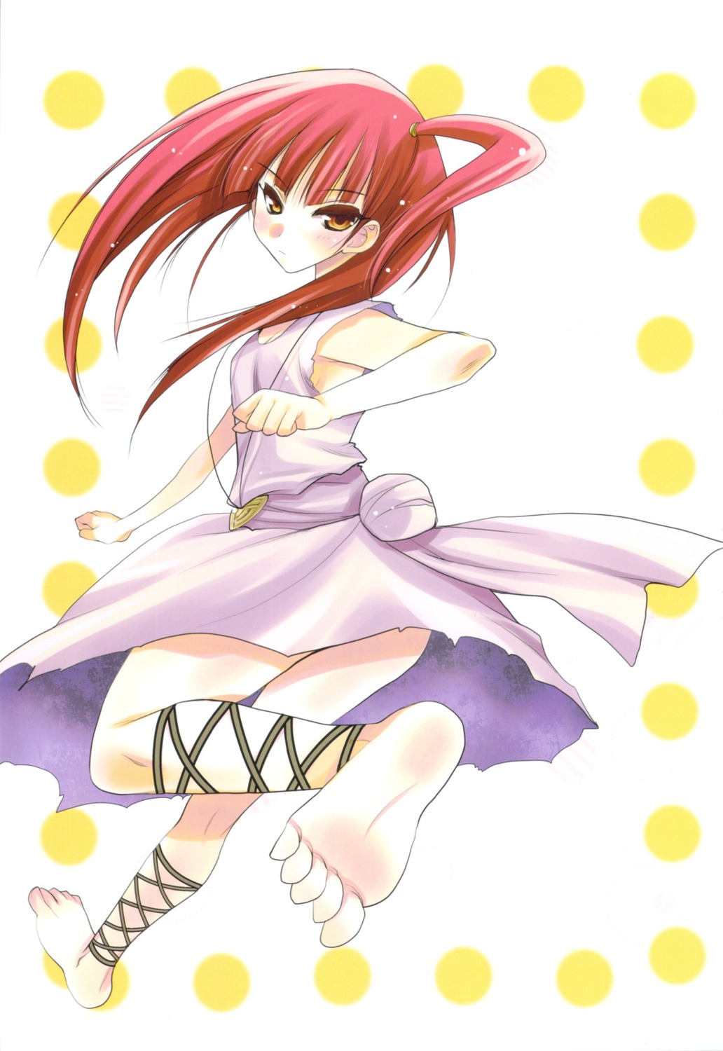 dress, feet, kagesaki_yuna, magi_the_labyrinth_of_magic, morgiana, tsubuan_doumei