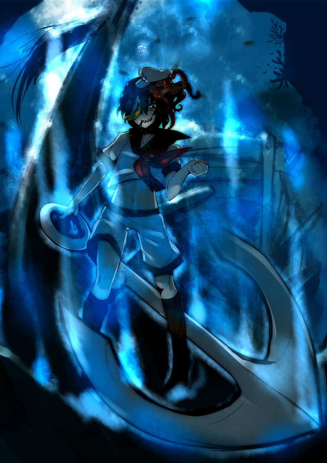 bifrst, eyepatch, murasa_minamitsu, touhou