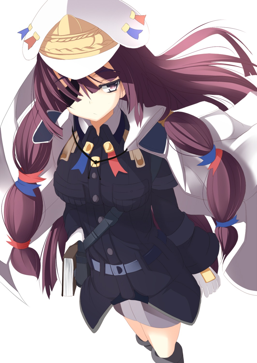 atuuy, eyepatch, patchouli_knowledge, touhou, uniform