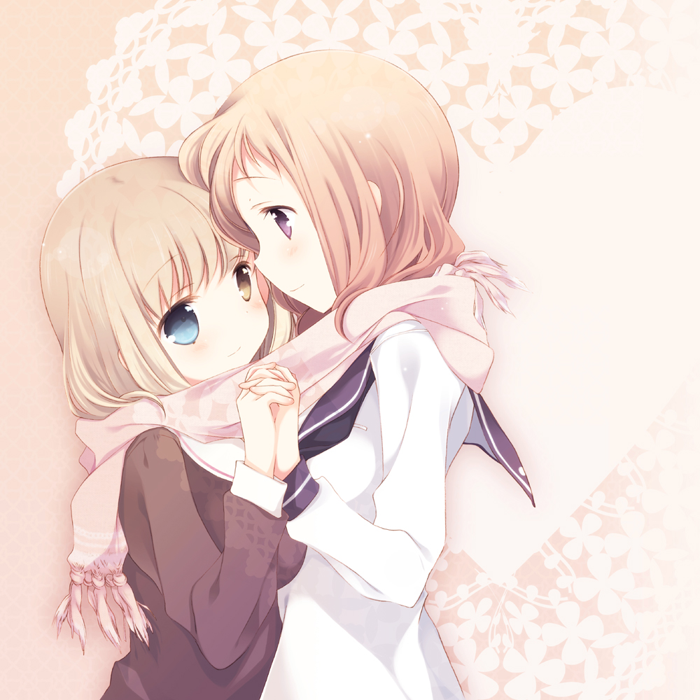 fukuji_mihoko, heterochromia, saki, seifuku, takei_hisa, tokumi_yuiko