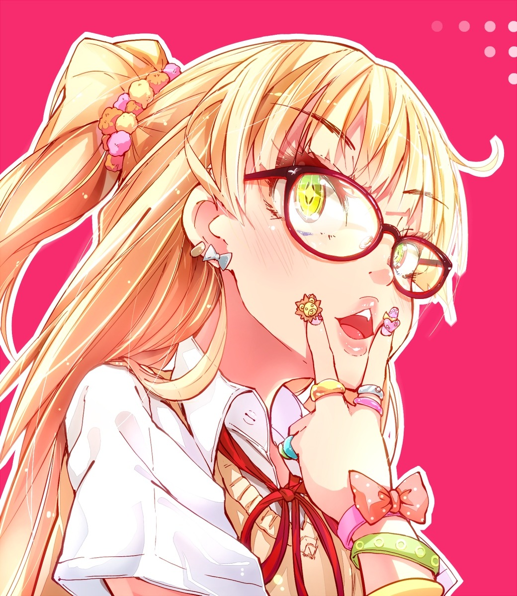 hato_haru, jougasaki_rika, megane, the_idolm@ster, the_idolm@ster_cinderella_girls