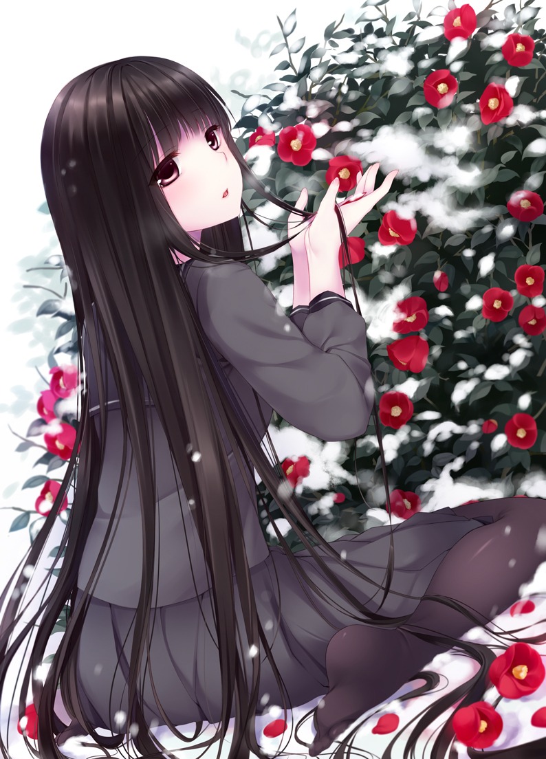 itou_nanami, pantyhose, seifuku