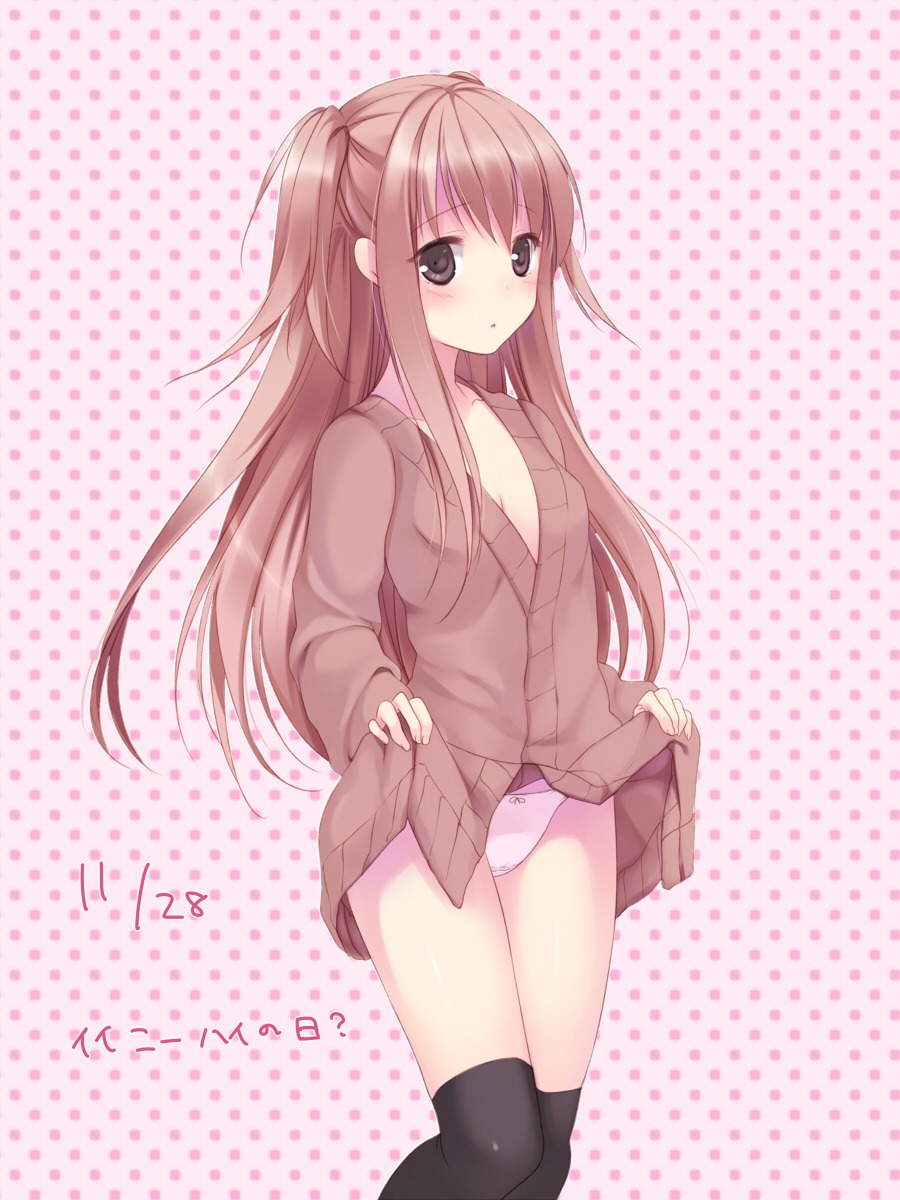 itou_nanami, pantsu, thighhighs