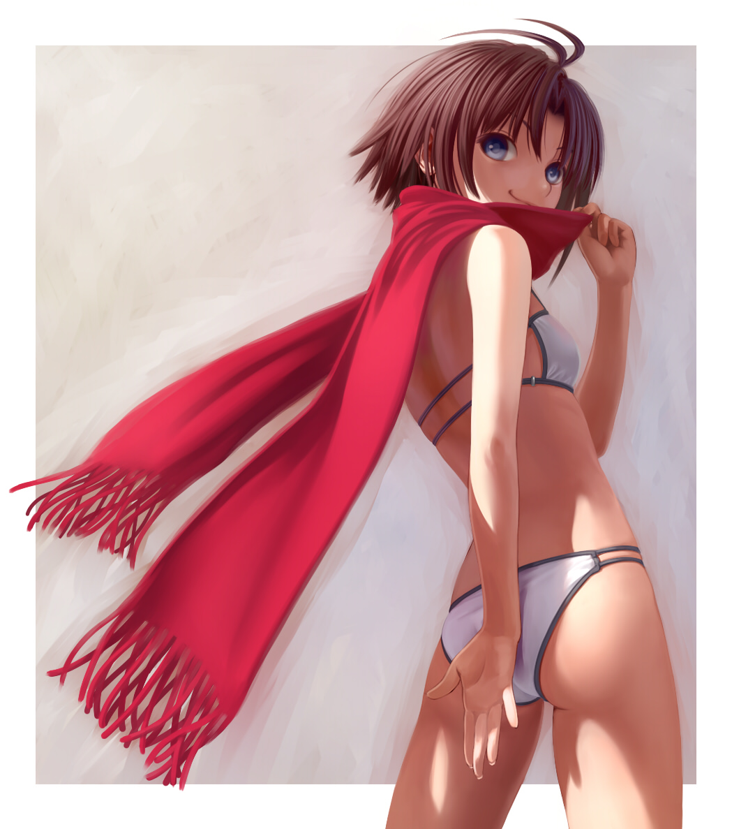 bikini, kikuchi_makoto, nekopuchi, swimsuits, the_idolm@ster