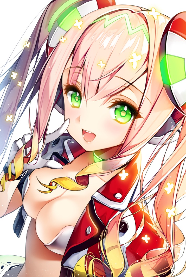 cherrypin, cleavage, open_shirt