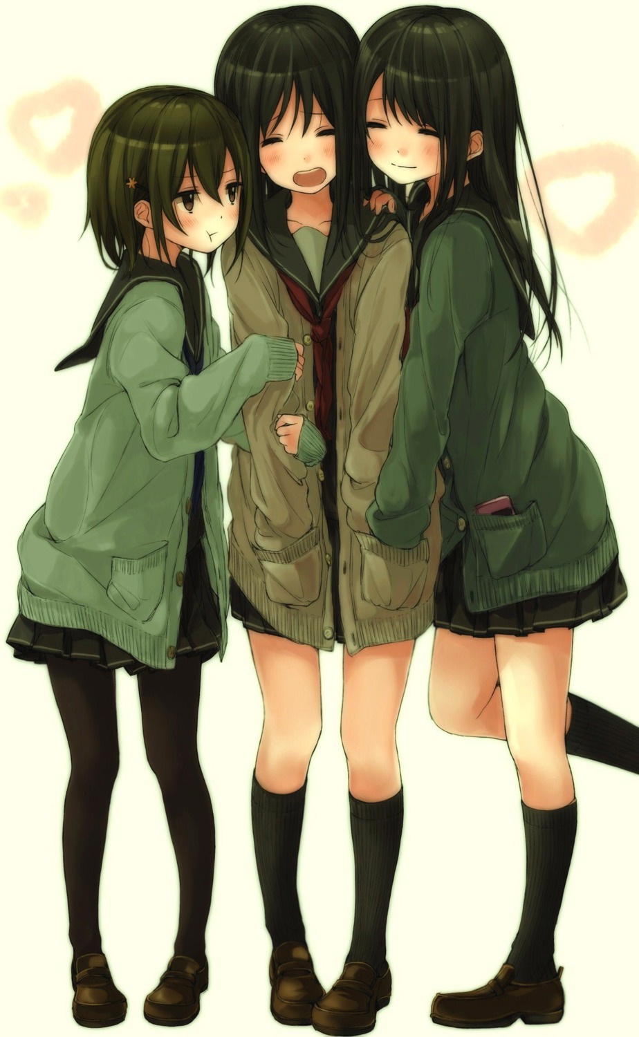 kirisawa_saki, pantyhose, seifuku