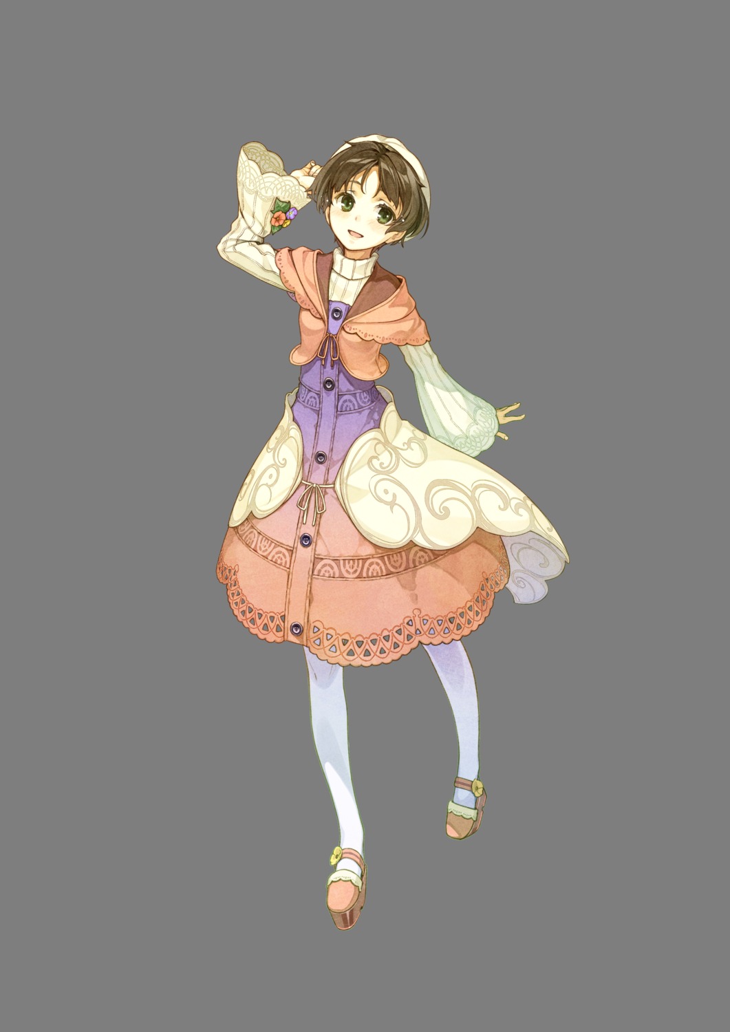 atelier, atelier_ayesha, dress, hidari, nio_altugle, pantyhose, transparent_png