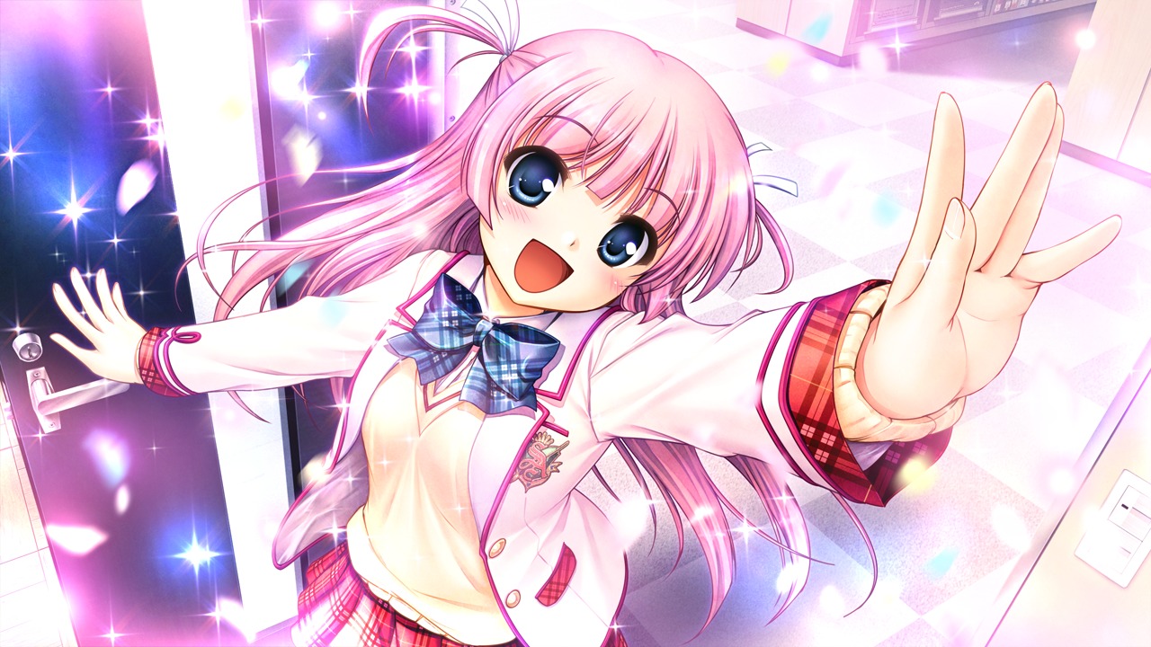 august, bekkankou, daitoshokan_no_hitsujikai, game_cg, seifuku, serizawa_miyu