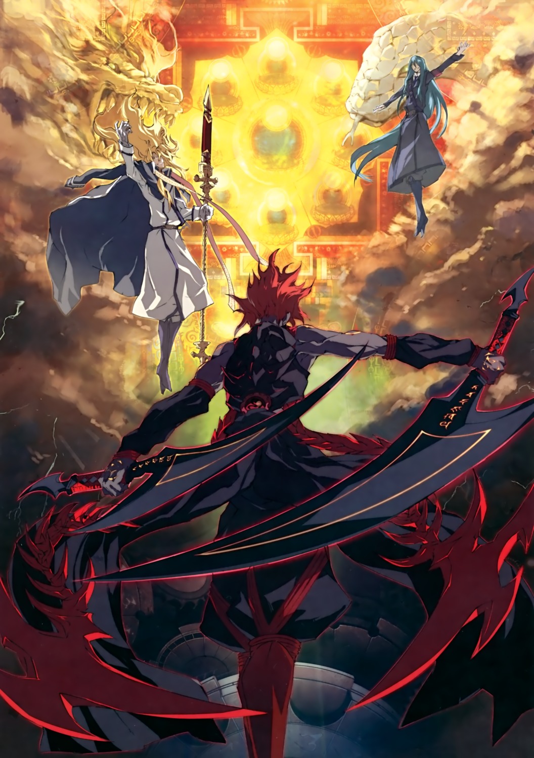 attyonburike, g_yuusuke, sword