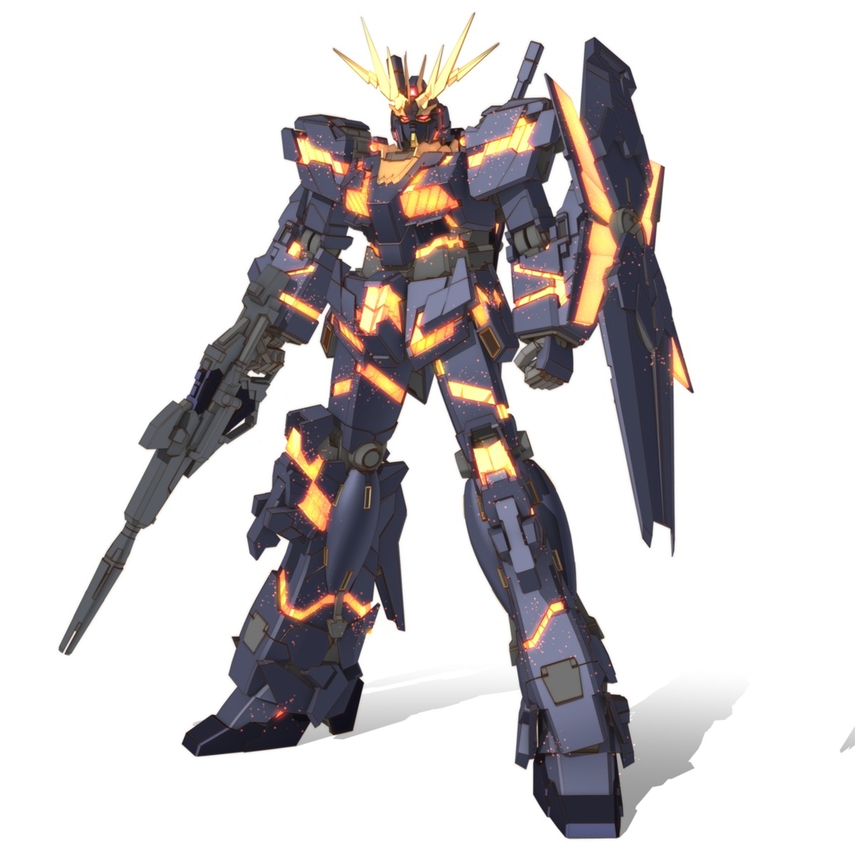 banshee, gun, gundam, gundam_unicorn, mecha