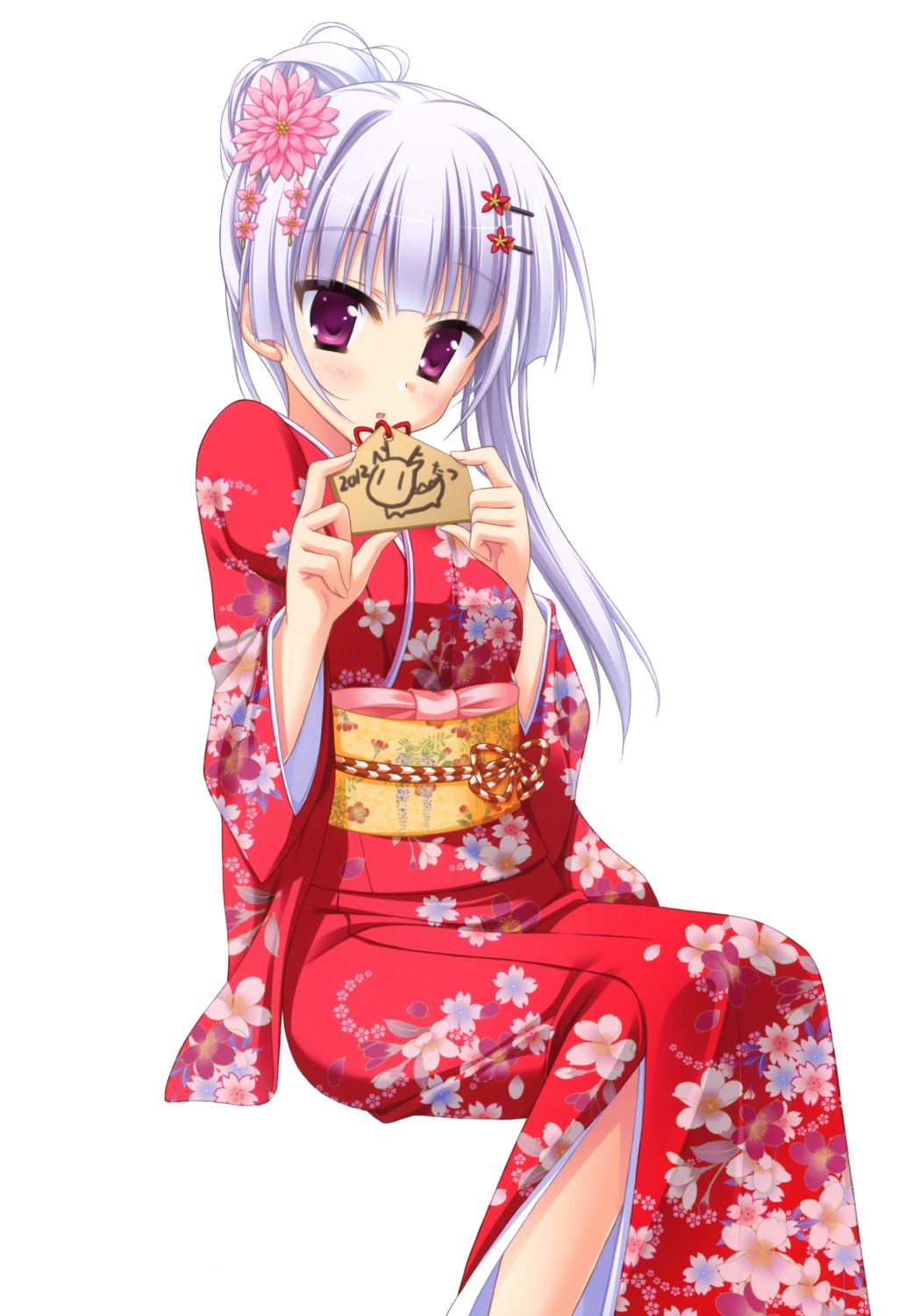hatsuyuki_sakura, hontani_kanae, kimono, saga_planets, tamaki_sakura