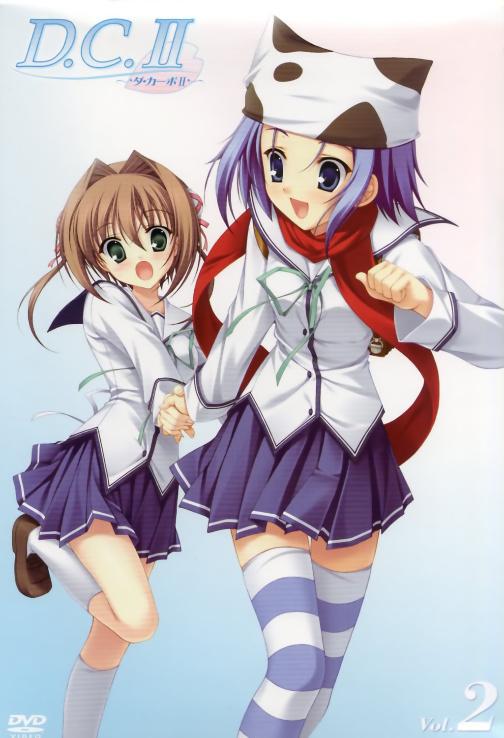 amakase_minatsu, asakura_yume, circus, da_capo, da_capo_(series), da_capo_ii, scanning_artifacts, seifuku