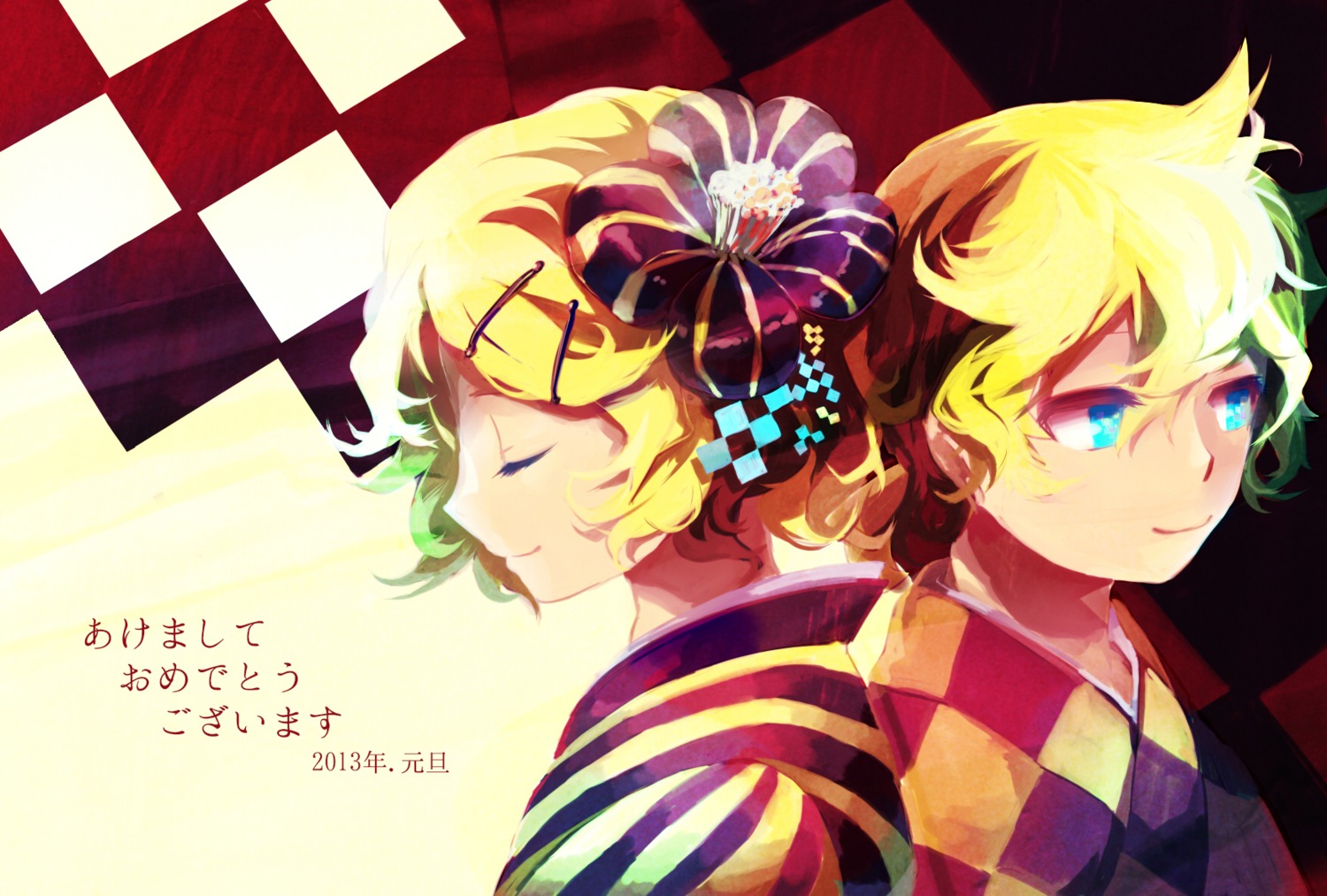kagamine_len, kagamine_rin, sachirika, vocaloid