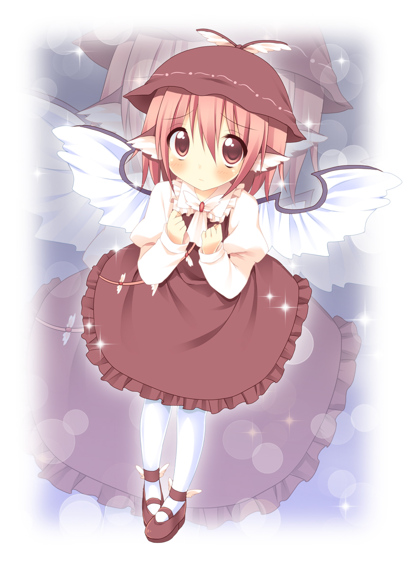 animal_ears, mystia_lorelei, pantyhose, shimofuri_oniku, touhou, wings