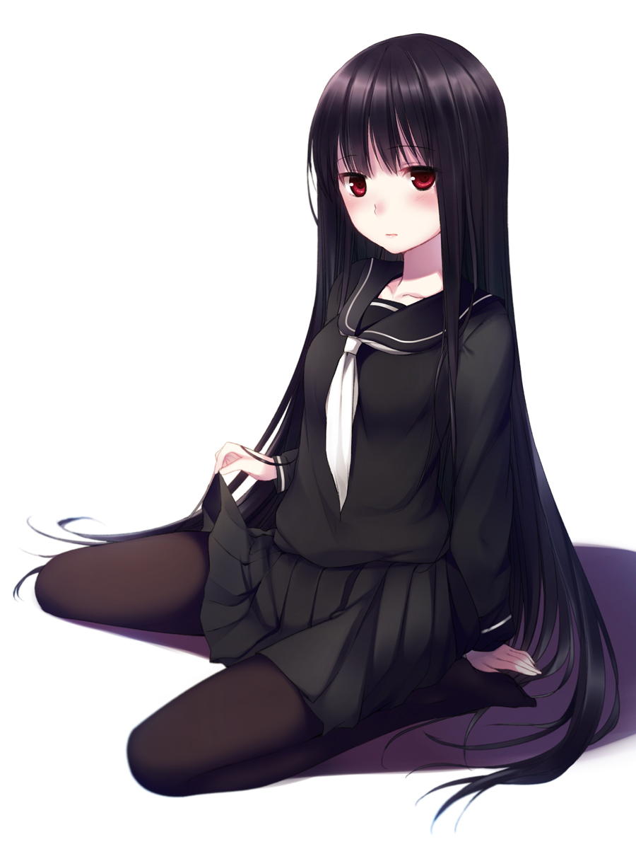 itou_nanami, pantyhose, seifuku