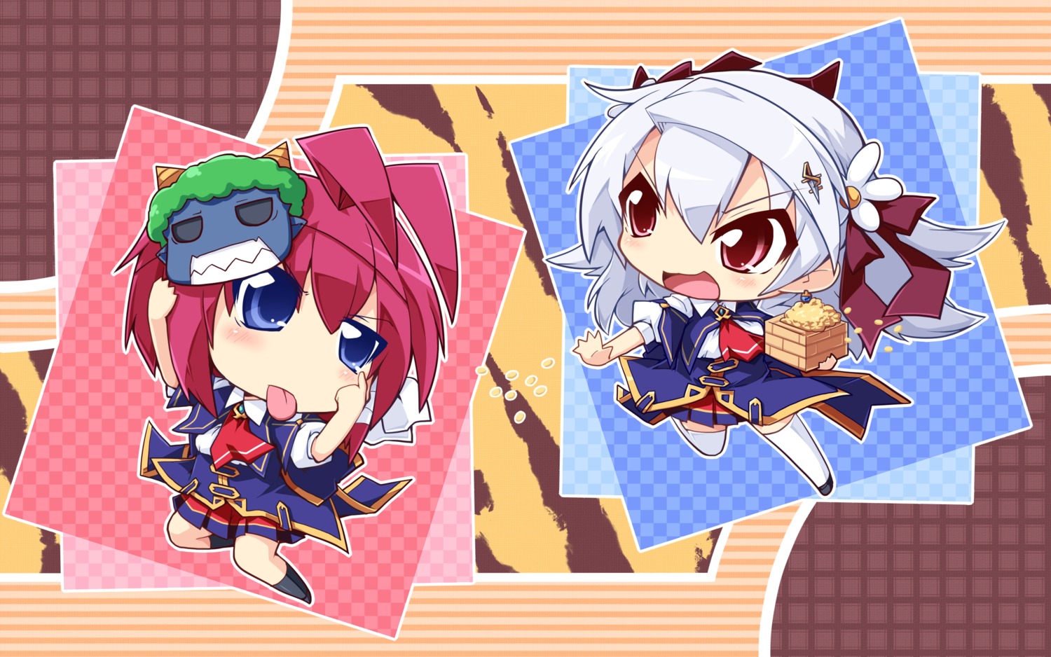 chibi, justy_x_nasty, kuroki_kirie, onose_mana, retoma_kuro, seifuku, thighhighs, wallpaper