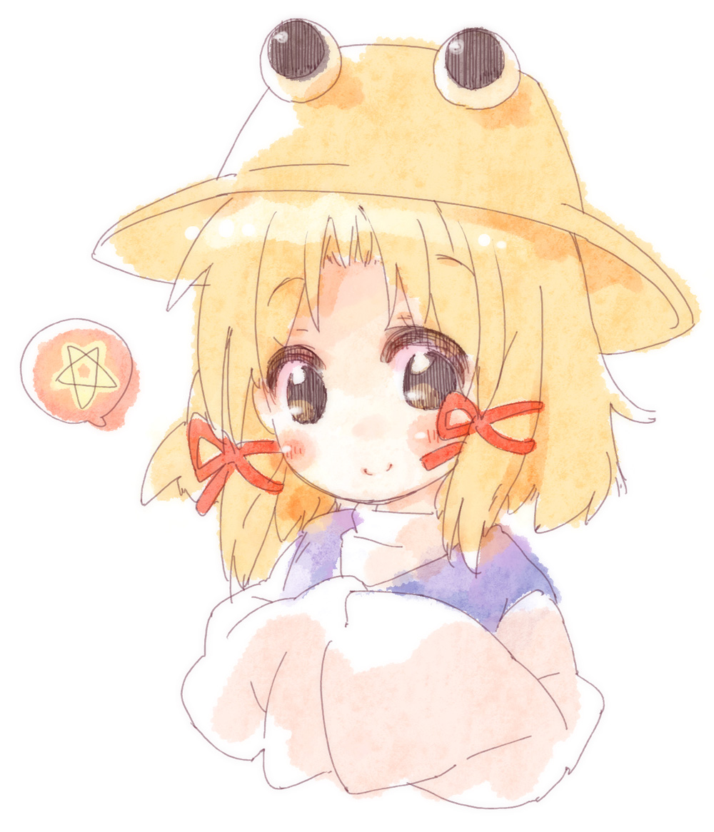 moriya_suwako, shippo_(skink), touhou