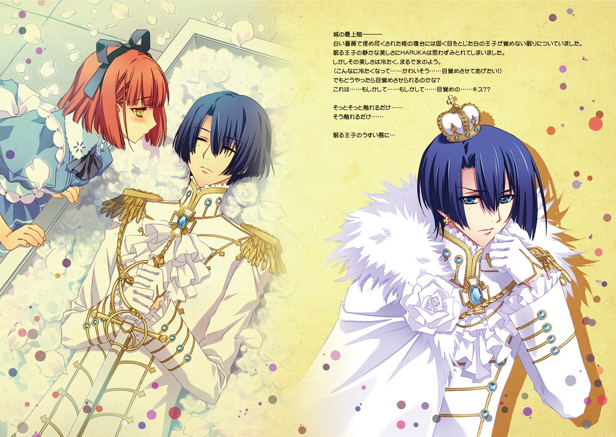 alice_in_wonderland, carnelian, crossover, hijirikawa_masato, nanami_haruka_(uta_no_prince_sama), sword, uta_no_prince_sama