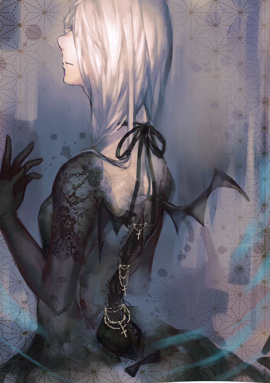 dress, nibanmachi_wakai, wings