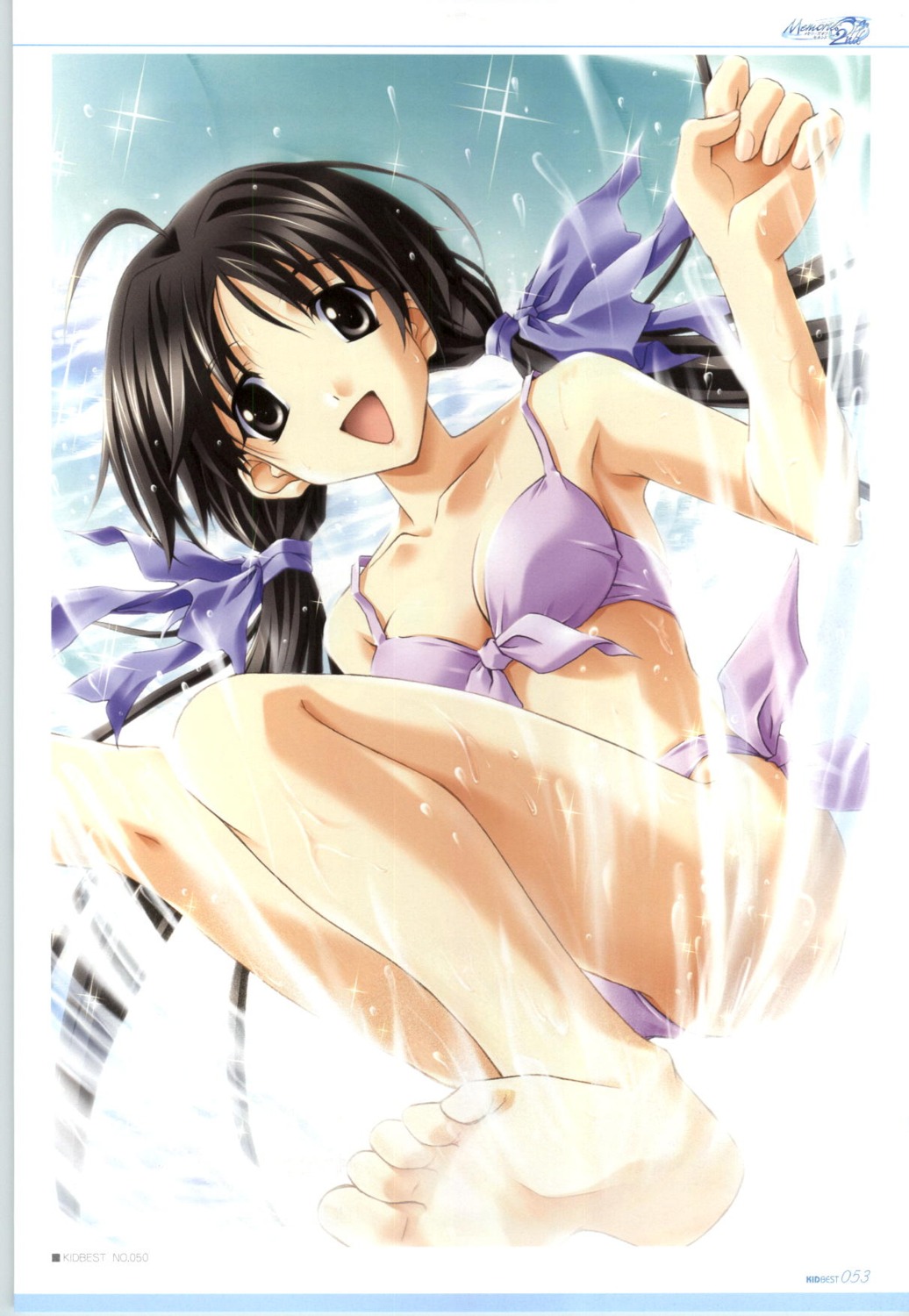 bikini, feet, memories_off, memories_off_2nd, shirakawa_hotaru, swimsuits